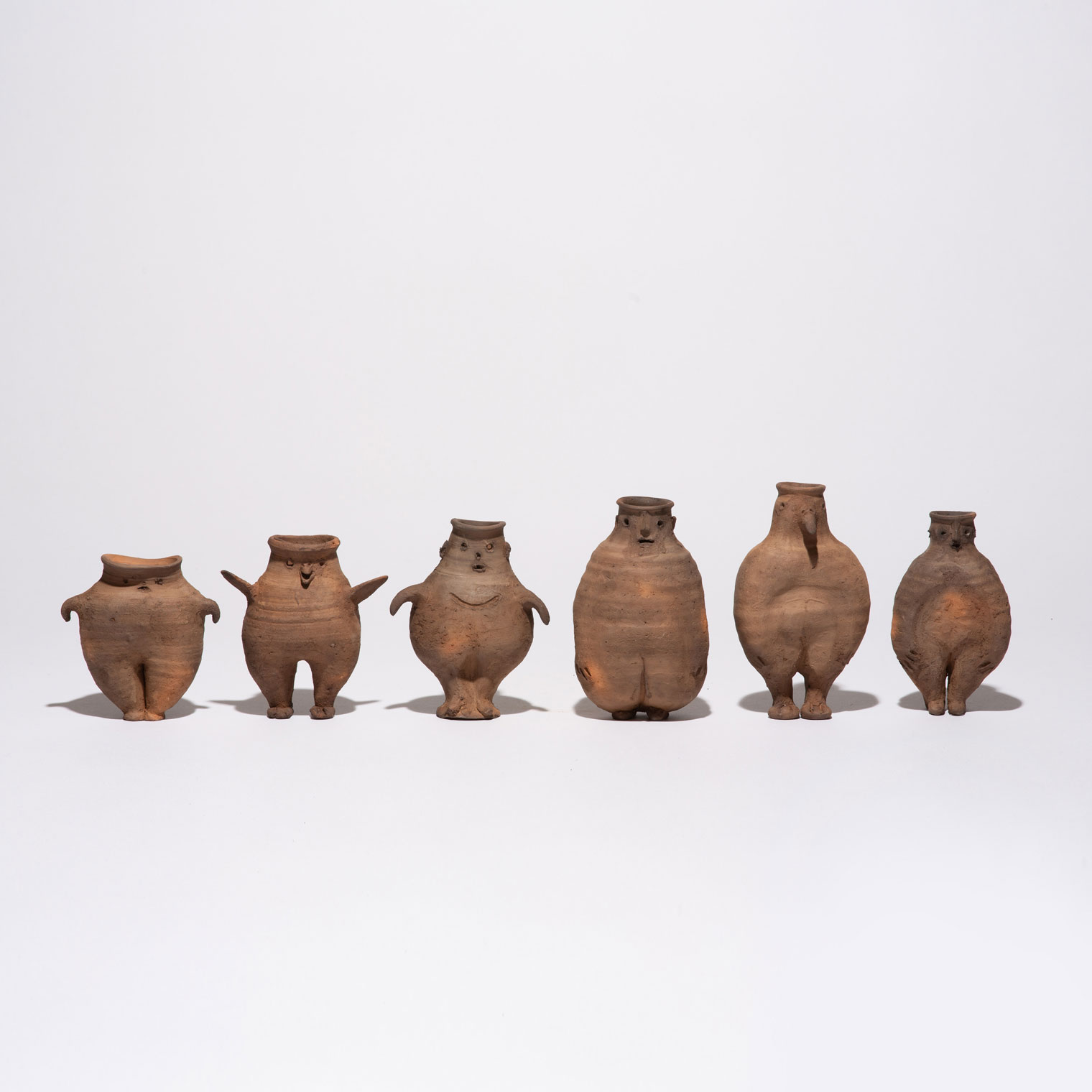 土偶 109-115 | Works | 熊谷幸治 | panorama