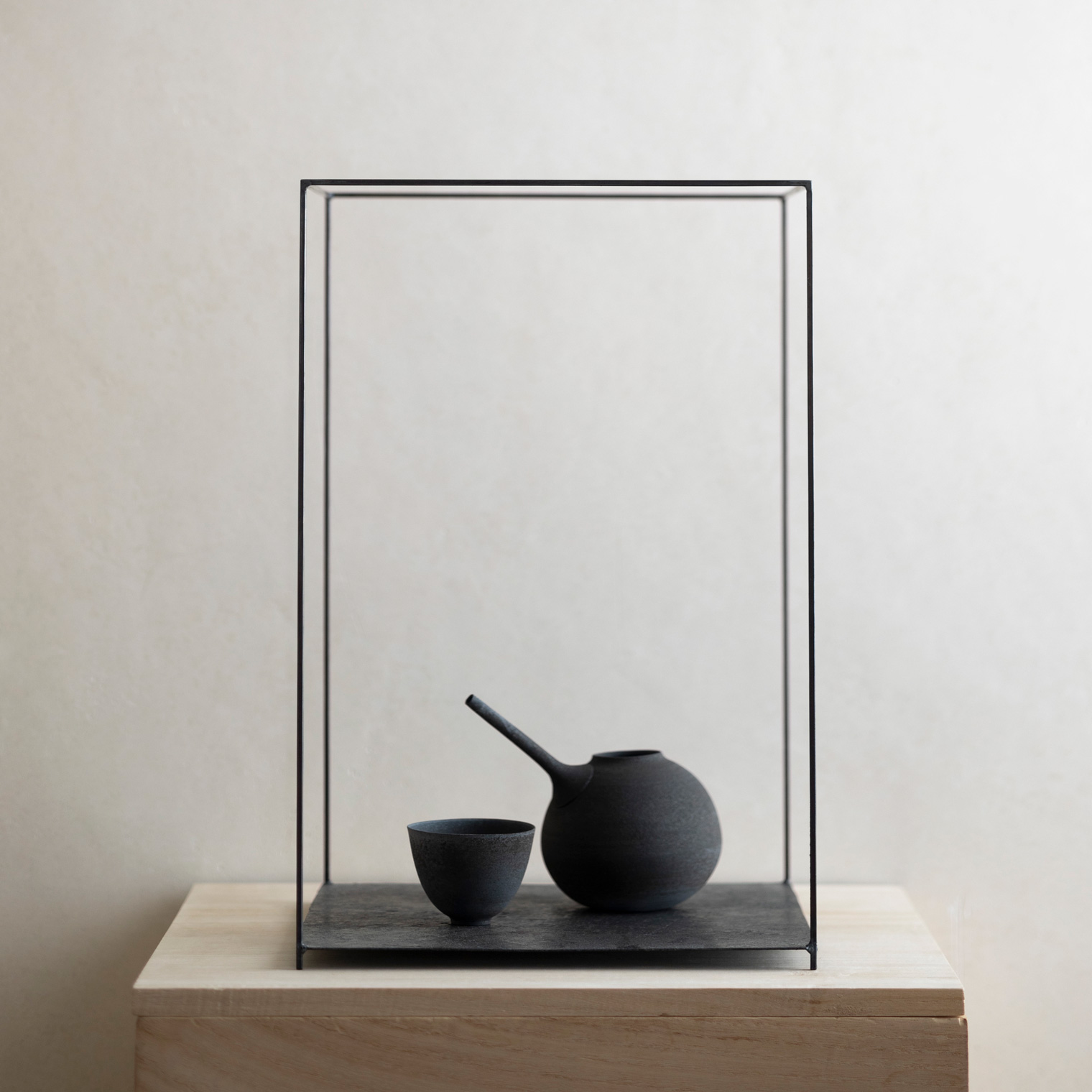 鉄枠 飾り台（再入荷） | Works | 田中潤 | panorama